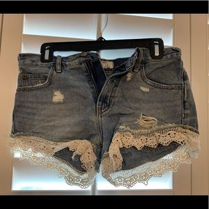 FREE PEOPLE jean shorts
